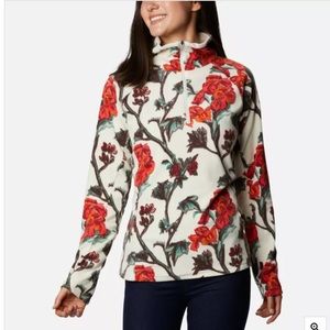 Columbia Women’s Glacial™ IV Print Half Zip Pullover. Size S.